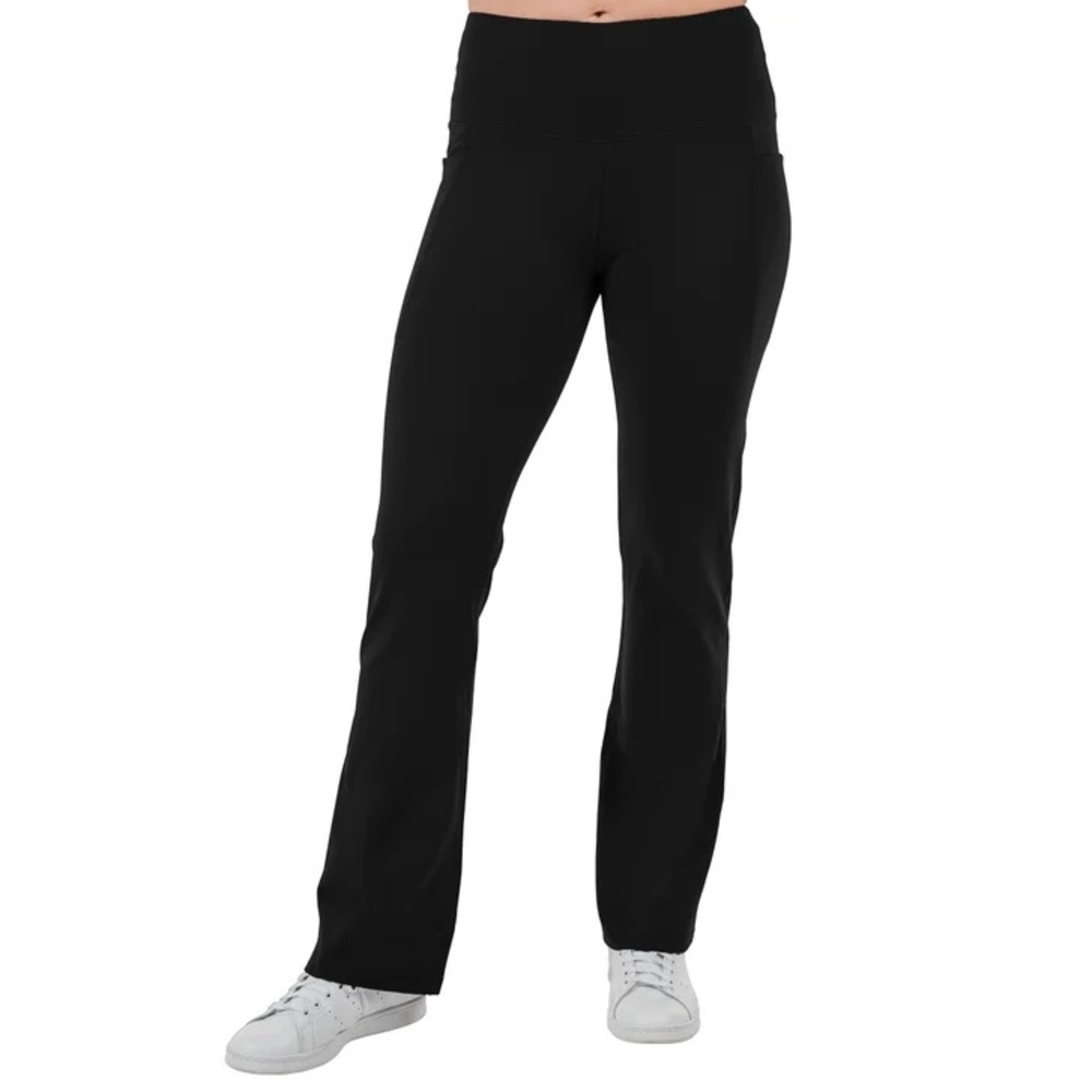 Tuff Athletics Black Bootcut Active‎ Yoga Pants